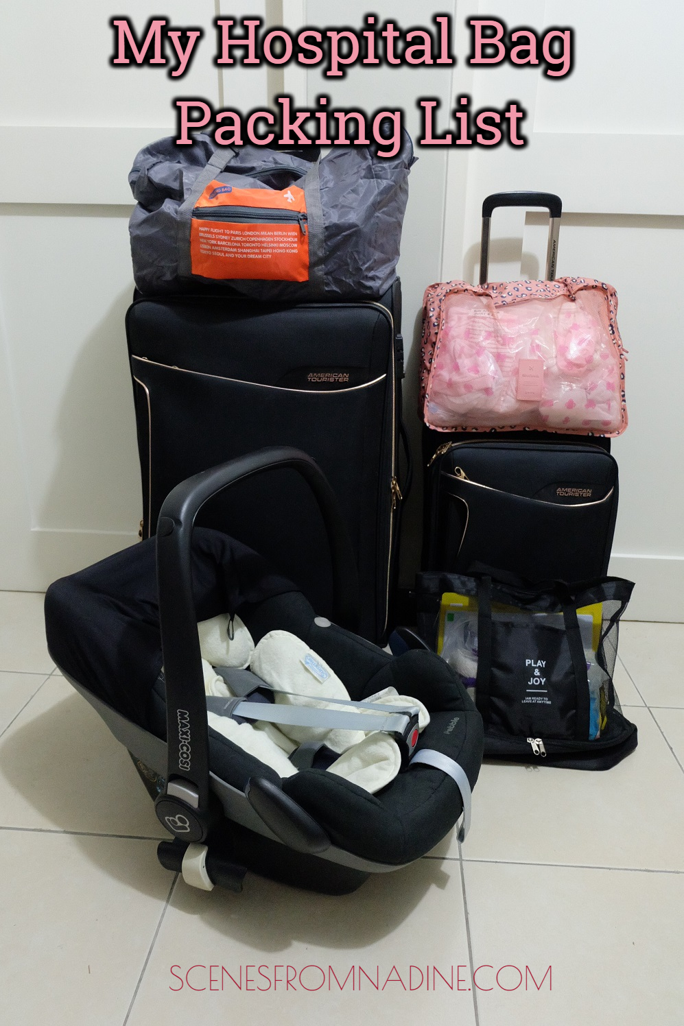 What We Packed in Our Baby Hospital Bag